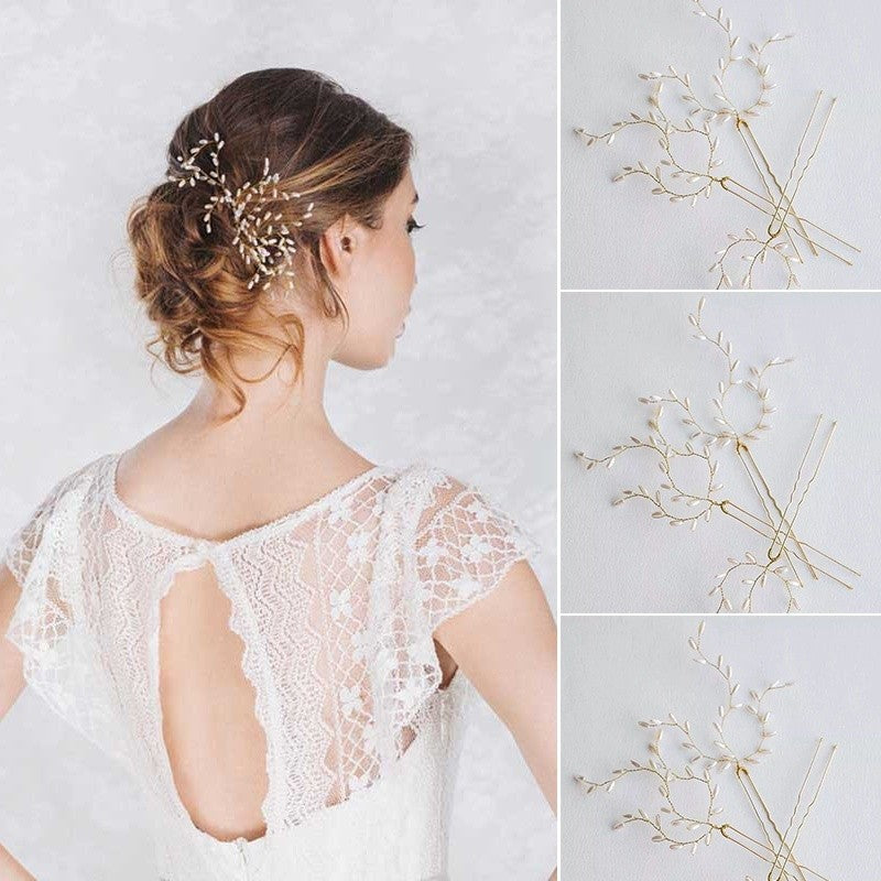 Bridal Pearl Hair Pins